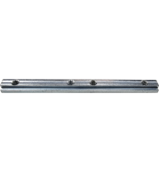 P-40x40 4 Ways Exhibition Aluminium Profile Straight Connector, Heavy-Duty Zinc Plated Steel, Inline Frame Joiner for Booth and Exhibition Frames